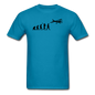 Evolution - Airplane - Black - Unisex Classic T-Shirt - turquoise