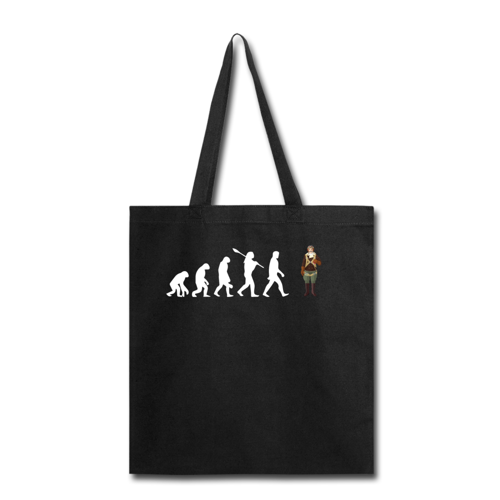 Evolution - Pilot - Tote Bag - black