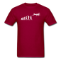 Evolution - Airplane - White - Unisex Classic T-Shirt - dark red