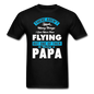 Love More Than Flying - Papa - Unisex Classic T-Shirt - black