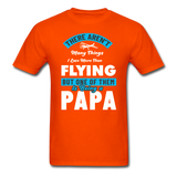 Love More Than Flying - Papa - Unisex Classic T-Shirt - orange