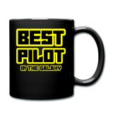 Best Pilot In The Galaxy - Full Color Mug - black