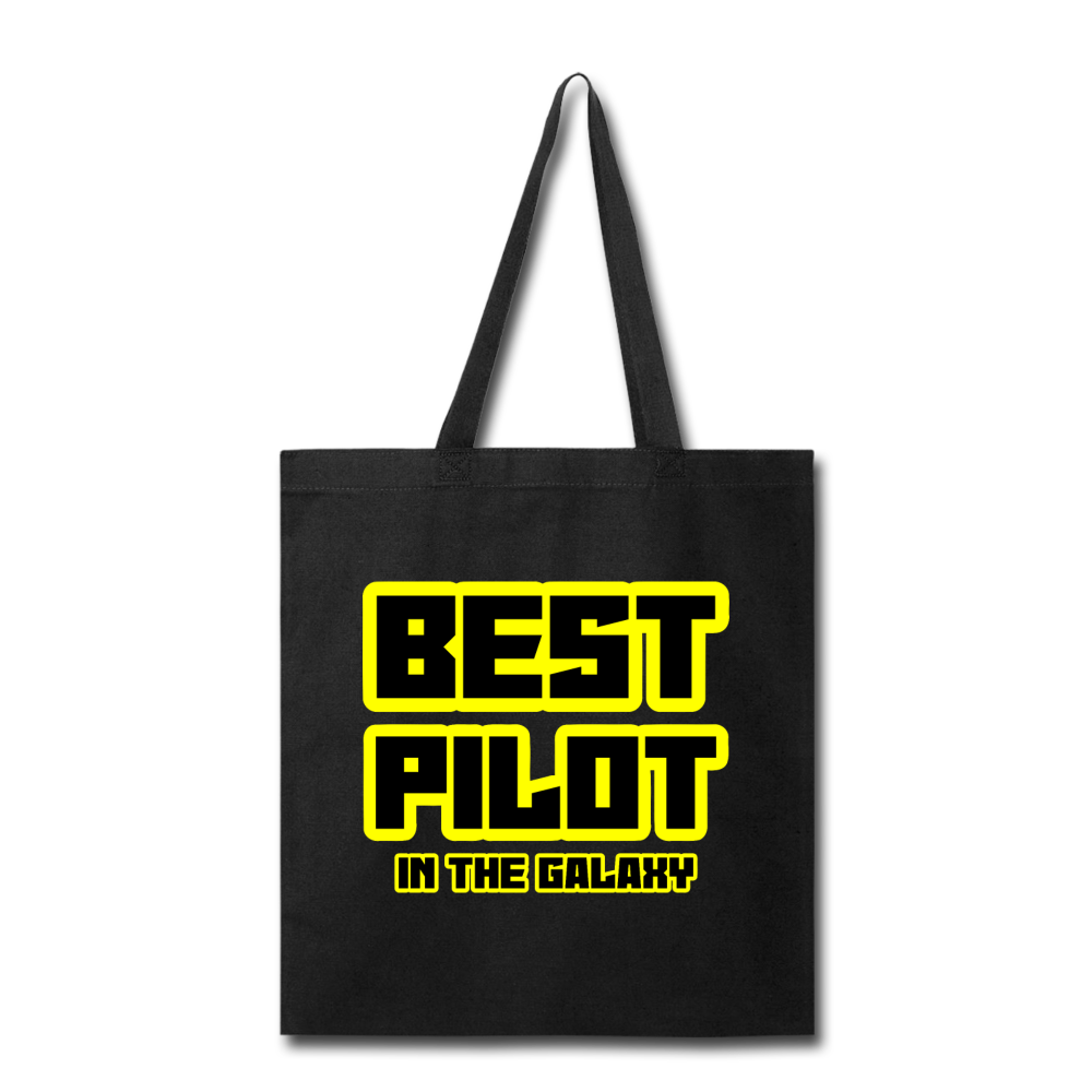 Best Pilot In The Galaxy - Tote Bag - black