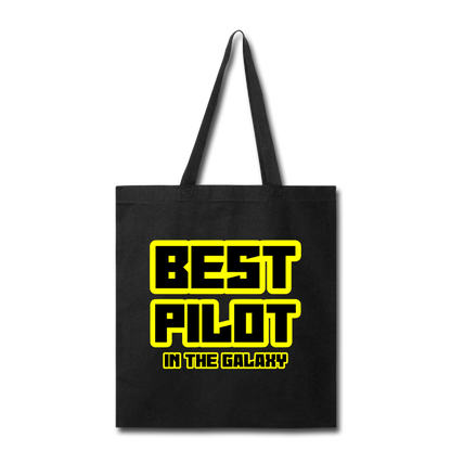 Best Pilot In The Galaxy - Tote Bag - black