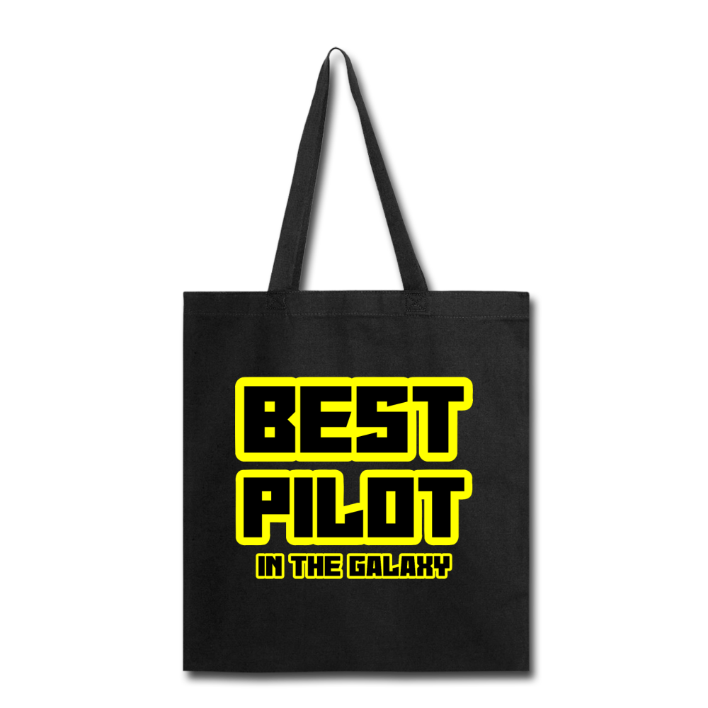 Best Pilot In The Galaxy - Tote Bag - black