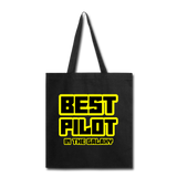 Best Pilot In The Galaxy - Tote Bag - black