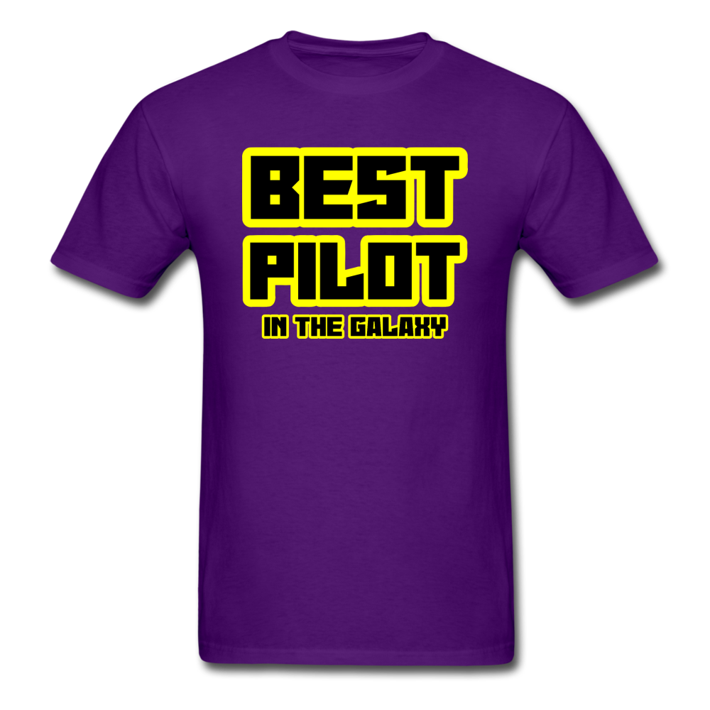 Best Pilot In The Galaxy - Unisex Classic T-Shirt - purple