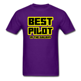 Best Pilot In The Galaxy - Unisex Classic T-Shirt - purple