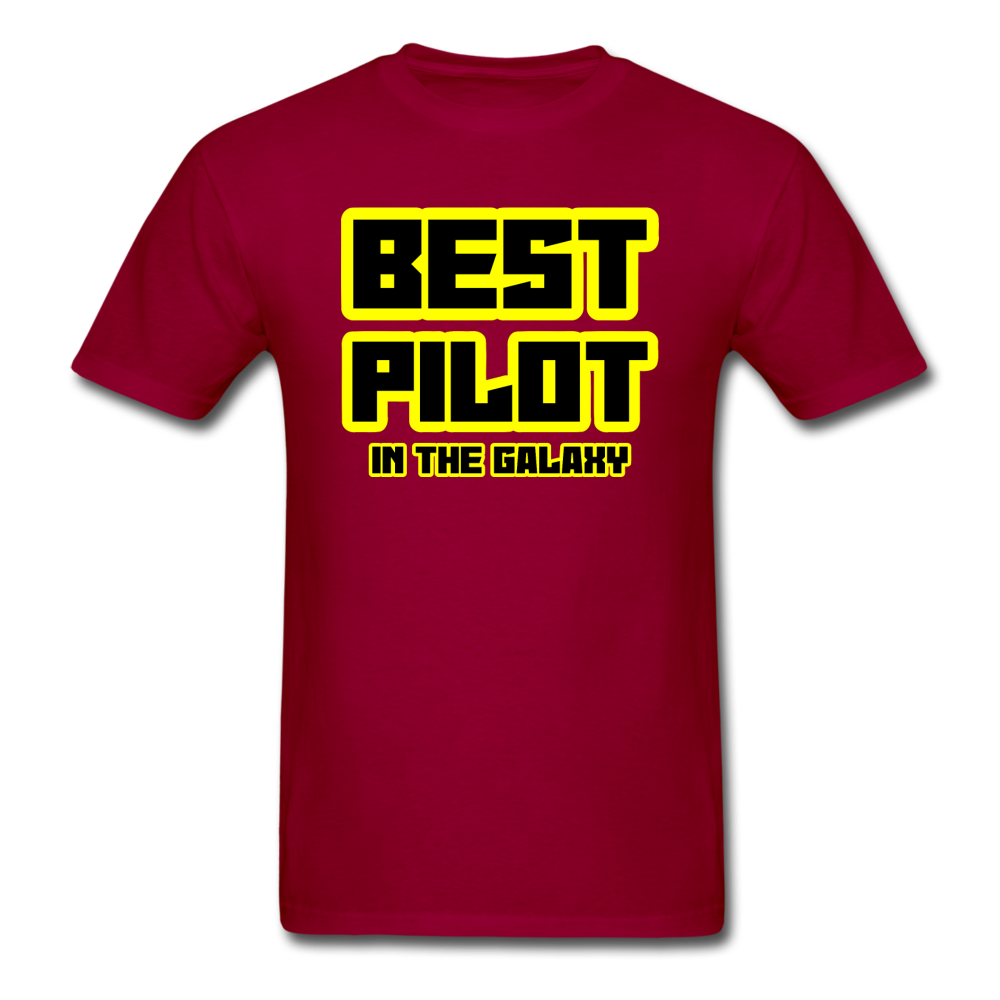 Best Pilot In The Galaxy - Unisex Classic T-Shirt - dark red