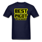 Best Pilot In The Galaxy - Unisex Classic T-Shirt - navy