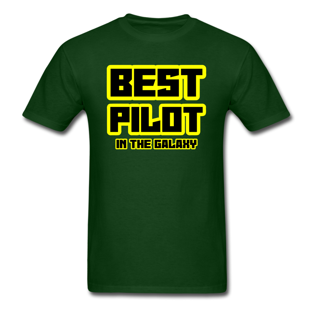 Best Pilot In The Galaxy - Unisex Classic T-Shirt - forest green