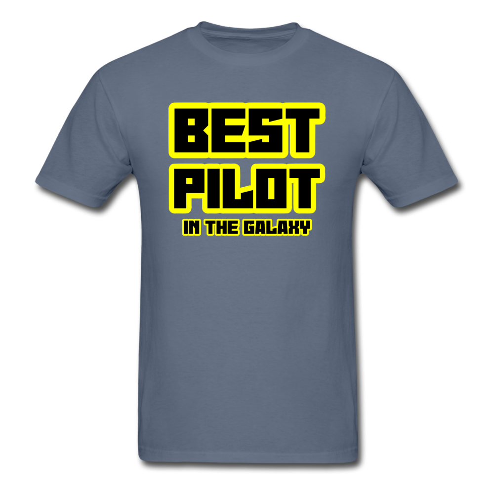 Best Pilot In The Galaxy - Unisex Classic T-Shirt - denim