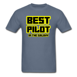 Best Pilot In The Galaxy - Unisex Classic T-Shirt - denim