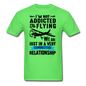 Not Addicted To Flying - Black - Unisex Classic T-Shirt - kiwi