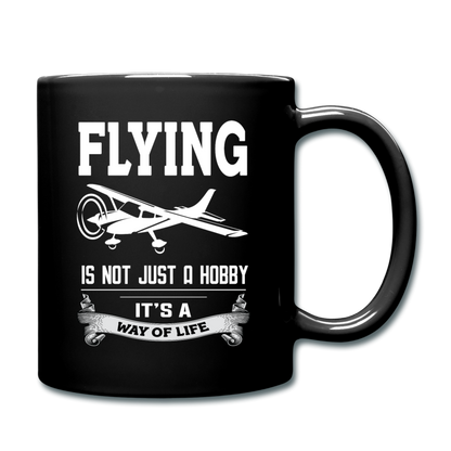 Flying - Way Of Life - White - Full Color Mug - black