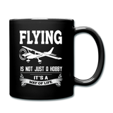 Flying - Way Of Life - White - Full Color Mug - black