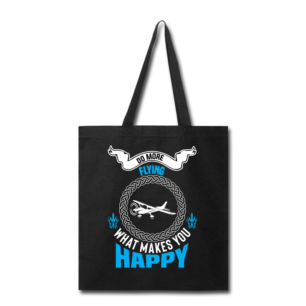 Do More Flying - Tote Bag - black