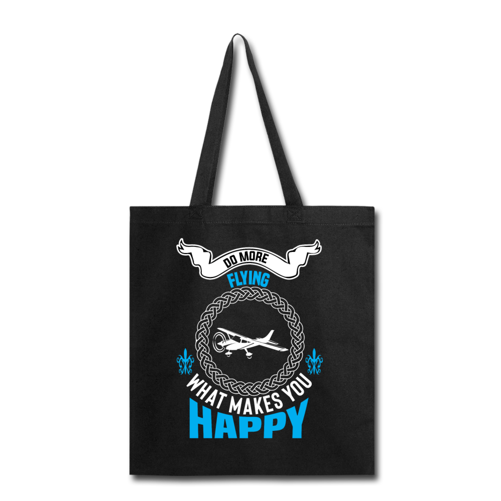 Do More Flying - Tote Bag - black