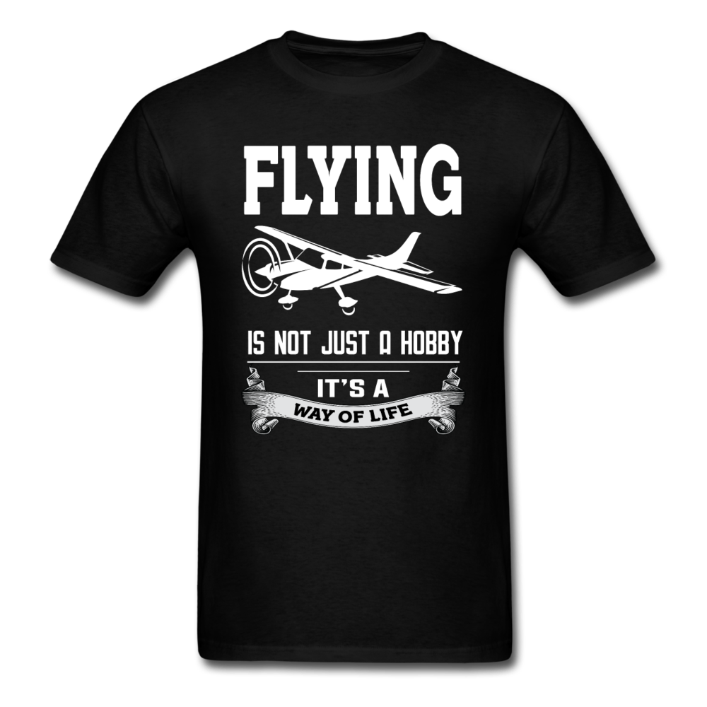 Flying - Way Of Life - White - Unisex Classic T-Shirt - black