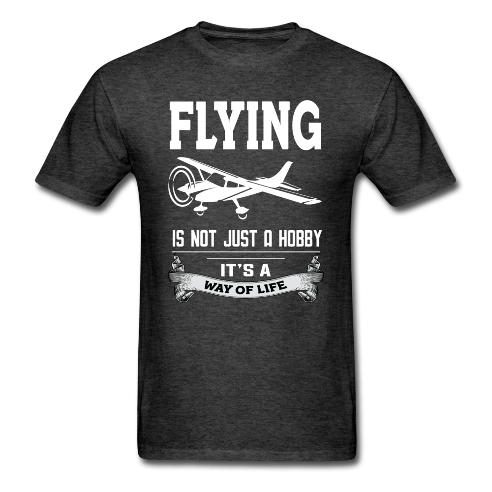 Flying - Way Of Life - White - Unisex Classic T-Shirt - heather black