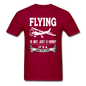 Flying - Way Of Life - White - Unisex Classic T-Shirt - dark red