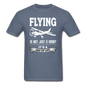 Flying - Way Of Life - White - Unisex Classic T-Shirt - denim