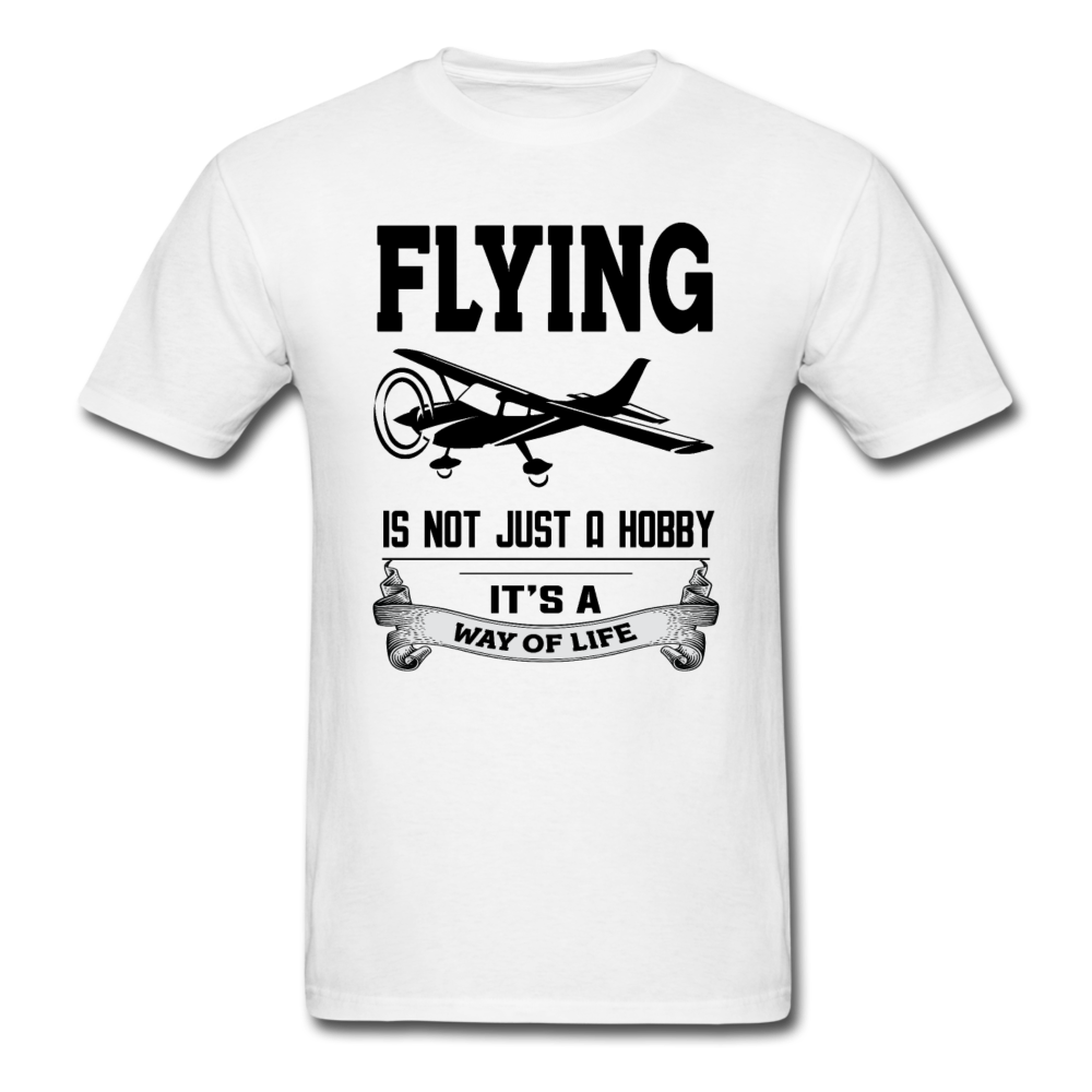 Flying - Way Of Life - Black - Unisex Classic T-Shirt - white