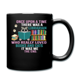 Librarian - Books And Cats - Full Color Mug - black