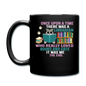 Librarian - Books And Cats - Full Color Mug - black