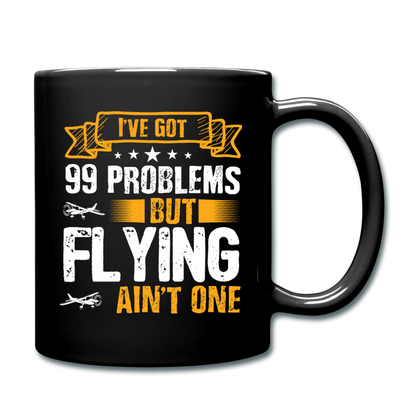 Flying - 99 Problems - Full Color Mug - black