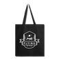 Flying Is Fun Badge - White - Tote Bag - black