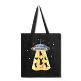Cats - UFO - Tote Bag - black