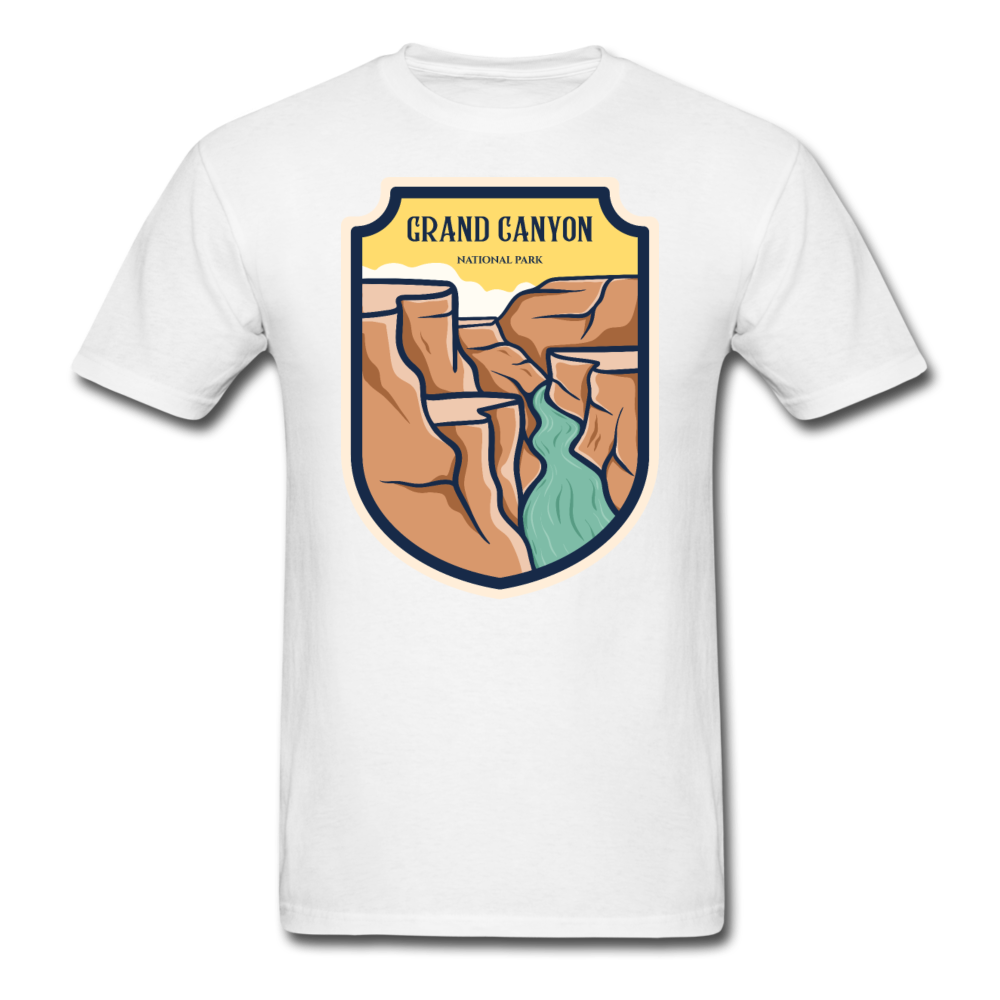 Grand Canyon - Badge - Unisex Classic T-Shirt - white