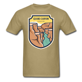 Grand Canyon - Badge - Unisex Classic T-Shirt - khaki