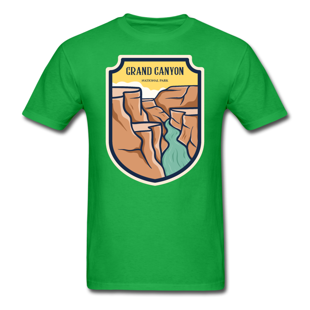 Grand Canyon - Badge - Unisex Classic T-Shirt - bright green