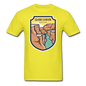 Grand Canyon - Badge - Unisex Classic T-Shirt - yellow