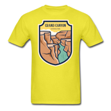 Grand Canyon - Badge - Unisex Classic T-Shirt - yellow
