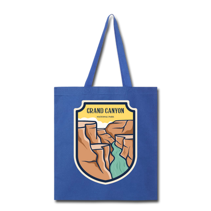 Grand Canyon - Badge - Tote Bag - royal blue