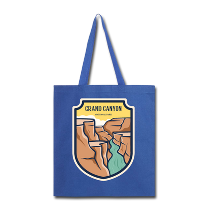 Grand Canyon - Badge - Tote Bag - royal blue