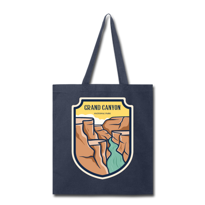 Grand Canyon - Badge - Tote Bag - navy