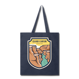 Grand Canyon - Badge - Tote Bag - navy