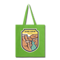 Grand Canyon - Badge - Tote Bag - lime green