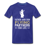 Flying Partners - Father And Son - Men's Premium T-Shirt - royal blue