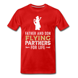 Flying Partners - Father And Son - Men's Premium T-Shirt - red