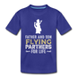 Flying Partners - Father And Son - Kids' Premium T-Shirt - royal blue