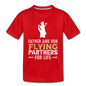 Flying Partners - Father And Son - Kids' Premium T-Shirt - red