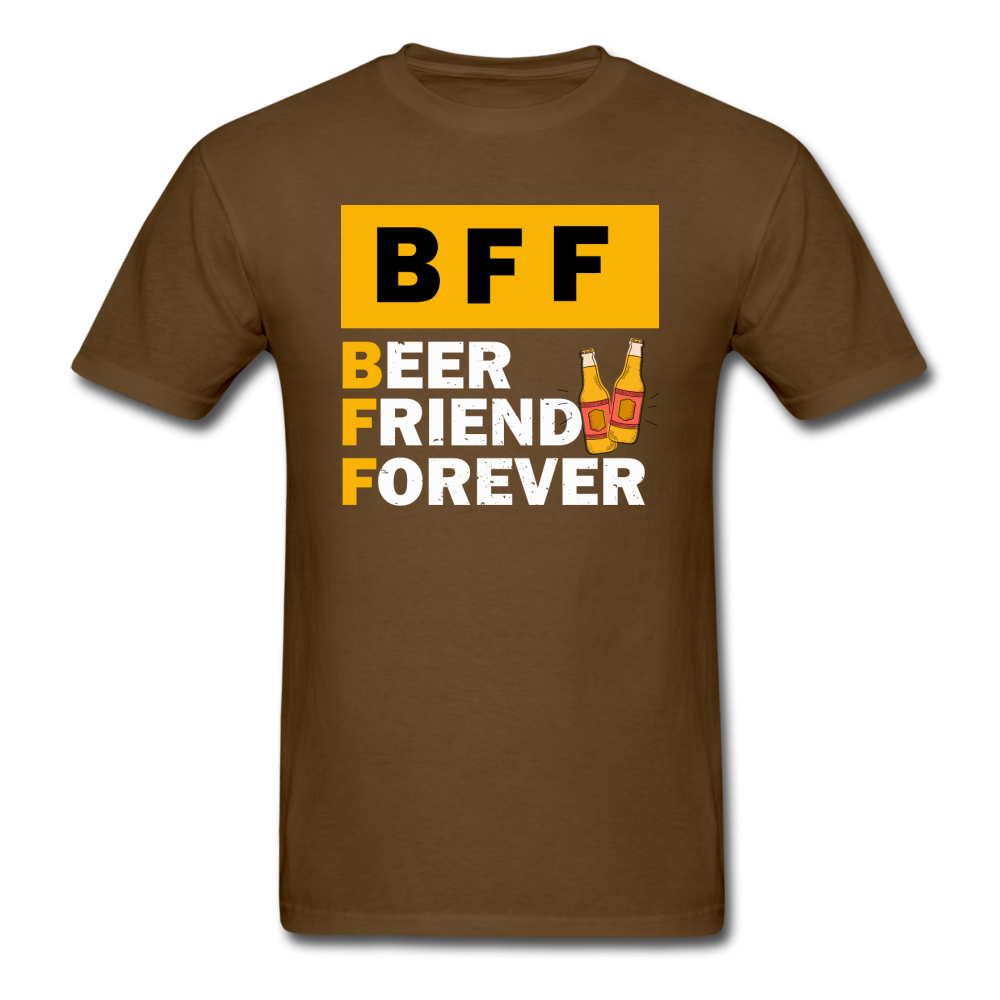 BFF - Beer Friend Forever - Unisex Classic T-Shirt - brown