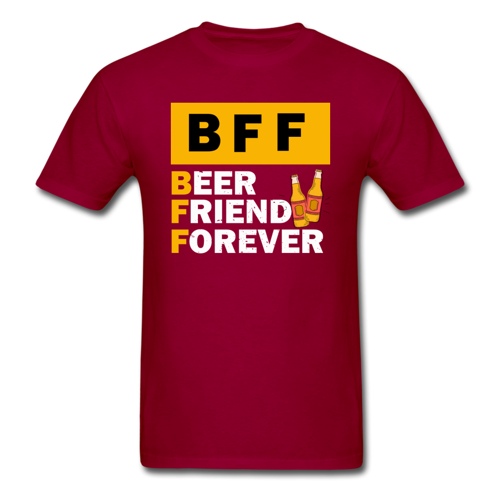 BFF - Beer Friend Forever - Unisex Classic T-Shirt - dark red