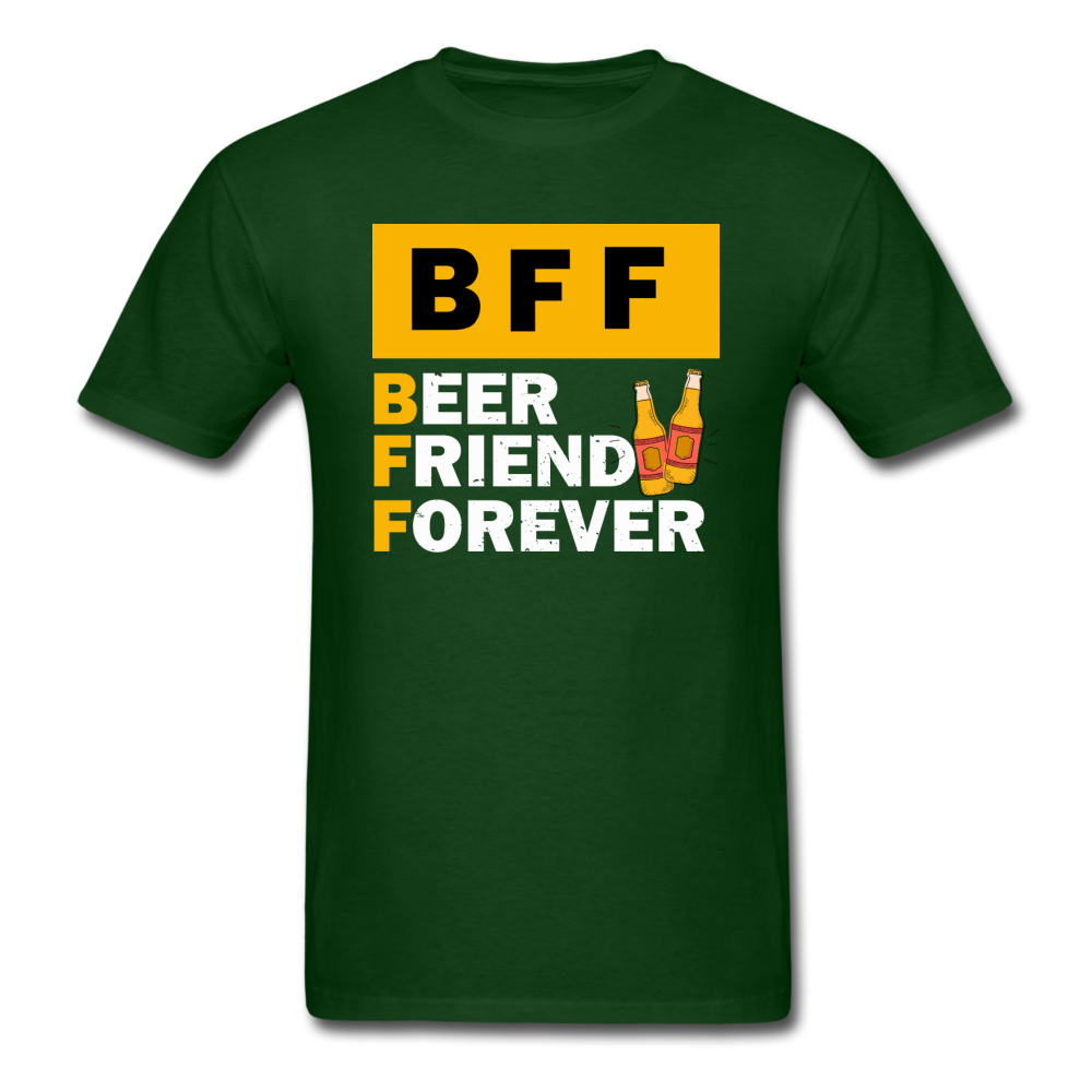 BFF - Beer Friend Forever - Unisex Classic T-Shirt - forest green