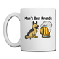 Best Friends - Dogs And Beer - Coffee/Tea Mug - white